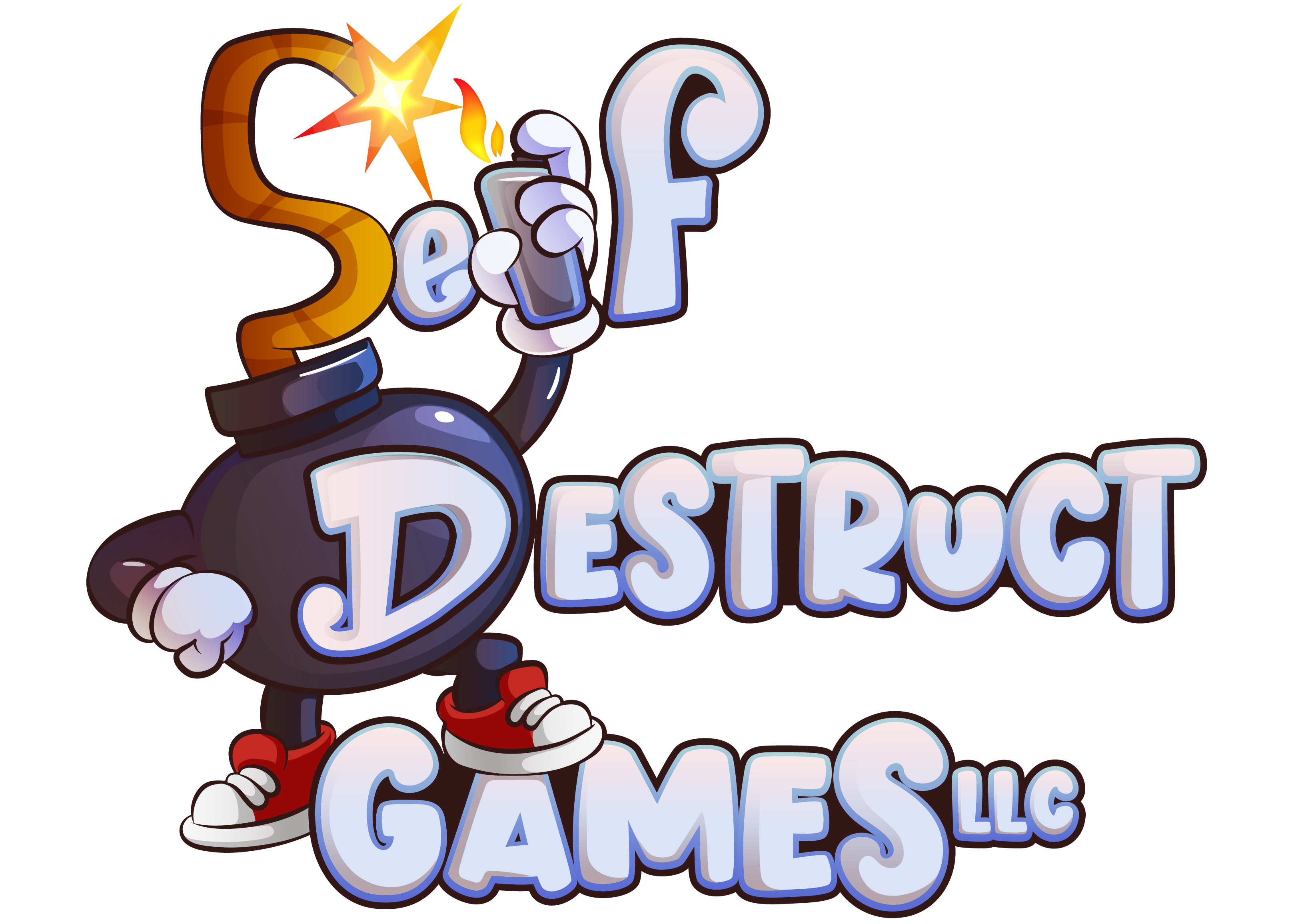 self destruct games logo